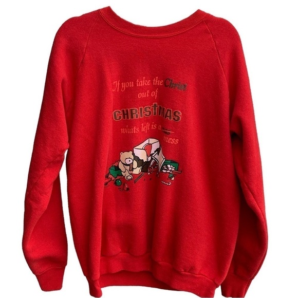 American Vintage Tops - Vintage Crewneck Sweatshirt Christmas Holiday
